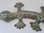 Keramik Gecko, Salamander grün effekt Handarbeit 30 cm